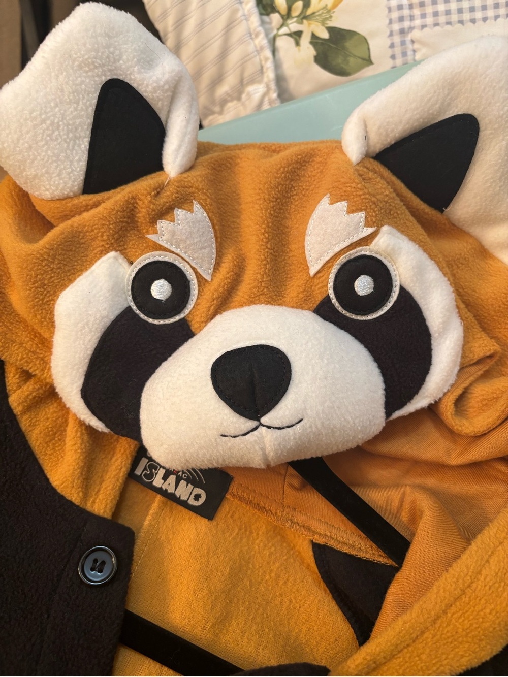 Adult Red Panda Onesie Halloween Costume - Picture 3 of 7